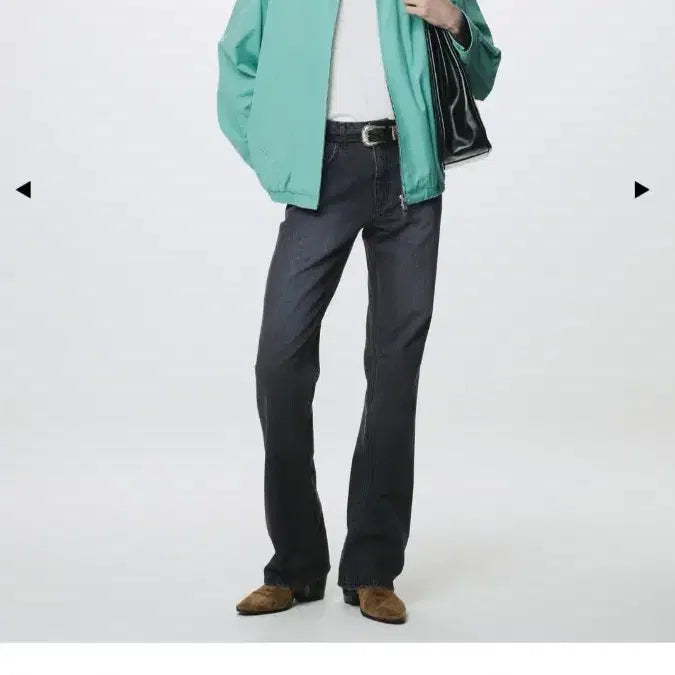 [BUNJANG] TONY WECK 26SS Flare Denim Washed Black (30/M) / 26ss토니웩 플레어데님 30(m) 워시드블랙