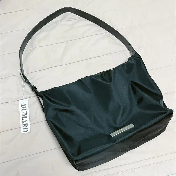 [BUNJANG] DUMAROU Shoulder Bag Black Nylon / 두마로 숄더백 블랙(미사용)