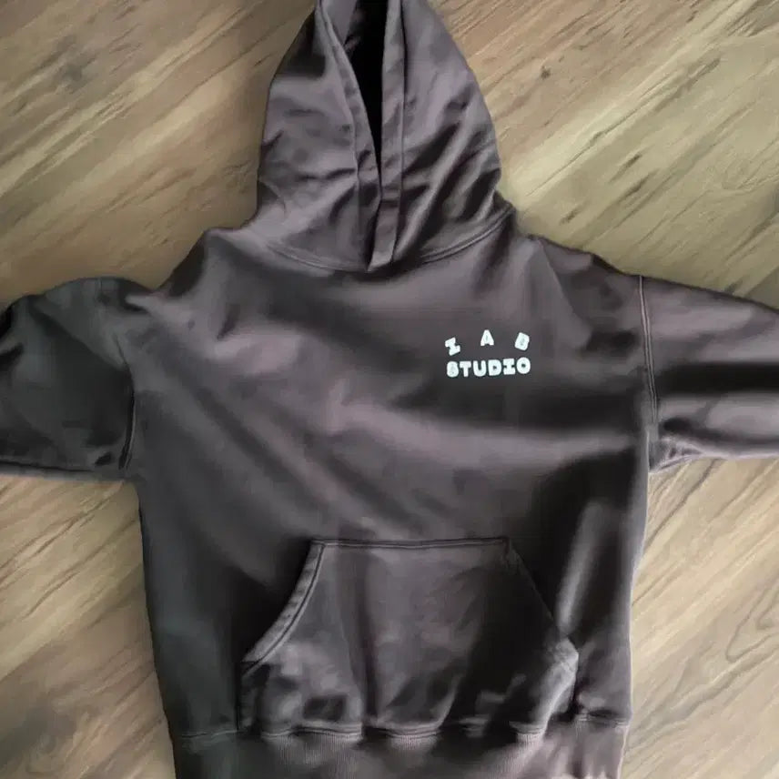 [BUNJANG] IAB Studio Brown Hoodie M / Iab스튜디오 후드티 브라운 m