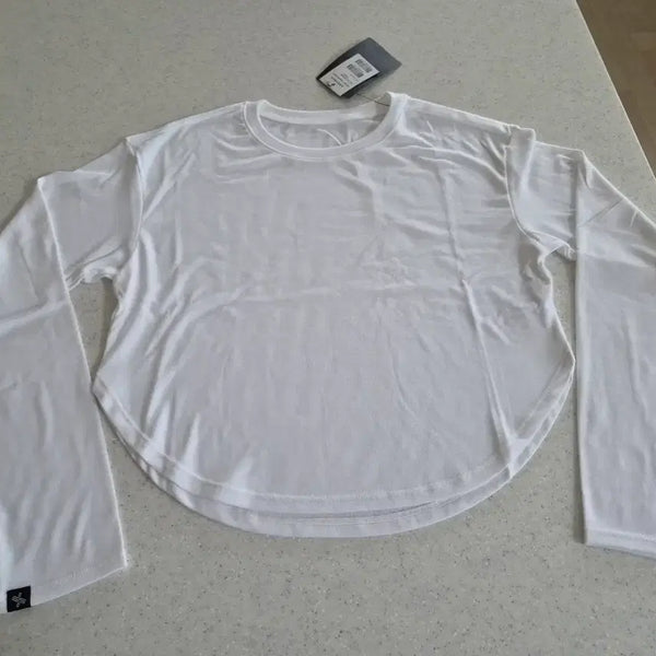 [BUNJANG] Xexymix Easy Round Crop Long Sleeve (Ivory) / 새상품-테그있음)이지 라운드 크롭 롱슬리브(아이보리)(젝시믹스)(40%할인)