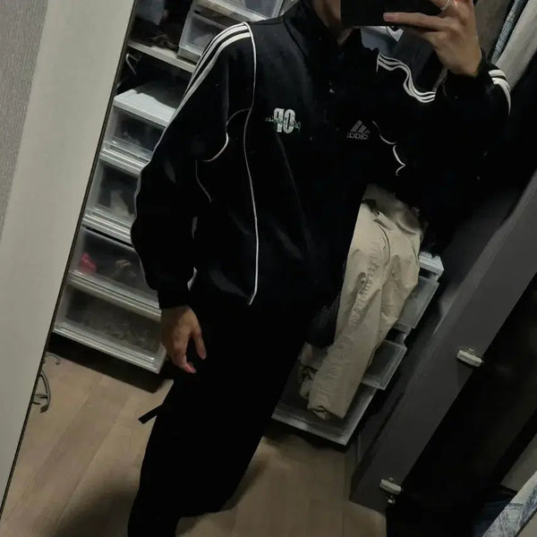[BUNJANG] Vintage Adidas Old School Jersey / 빈티지 아디다스 올드스쿨 져지