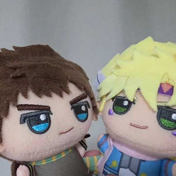 [BUNJANG] JoJo's Bizarre Adventure Joseph & Caesar Chibi Plush Set / 죠죠 죠셉 시저 치비구루미 일괄