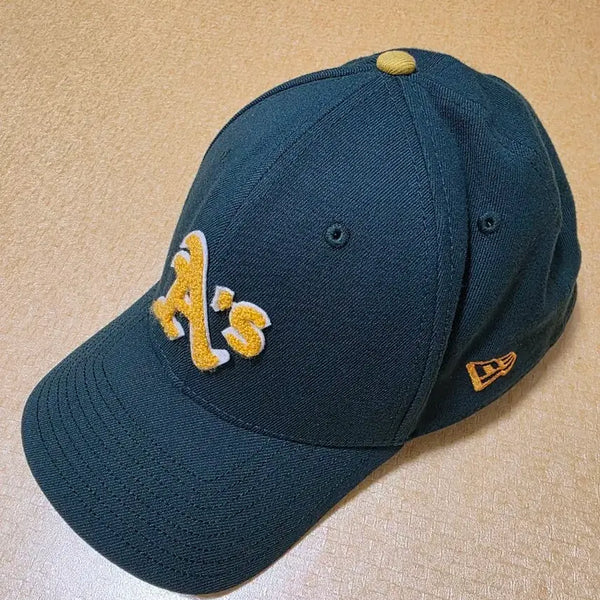 [BUNJANG] New Era MLB Oakland Athletics 39THIRTY Stretch Fit Cap / 뉴에라 MLB 오클랜드 애슬레틱스 볼캡 모자