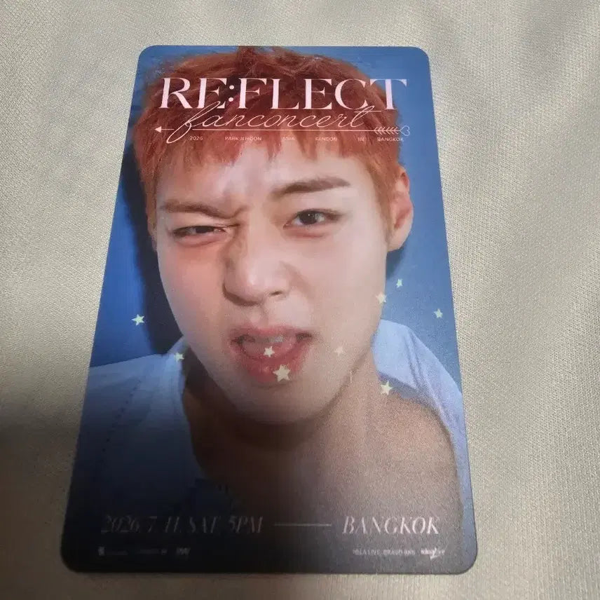 [BUNJANG] Park Jihoon Bangkok Photocard / 박지훈 방콕 포카