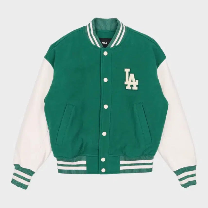 [BUNJANG] MLB LA Dodgers Wool Varsity Bomber Jacket / MLB LA다저스 울 야구 바시티 점퍼