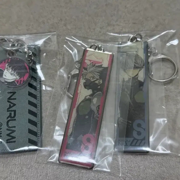 [BUNJANG] Kaiju No. 8 Narumi Hoshina Reno Original Drawing Acrylic Charm Bundle Set / 괴수8호 나루미 호시나 레노 원화키링 일괄