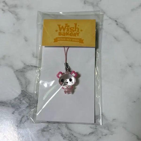 [BUNJANG] Wish Bakery Pangi Resin Keychain / 팡이 레진키링 위시 베이커리 키링 위시돌
