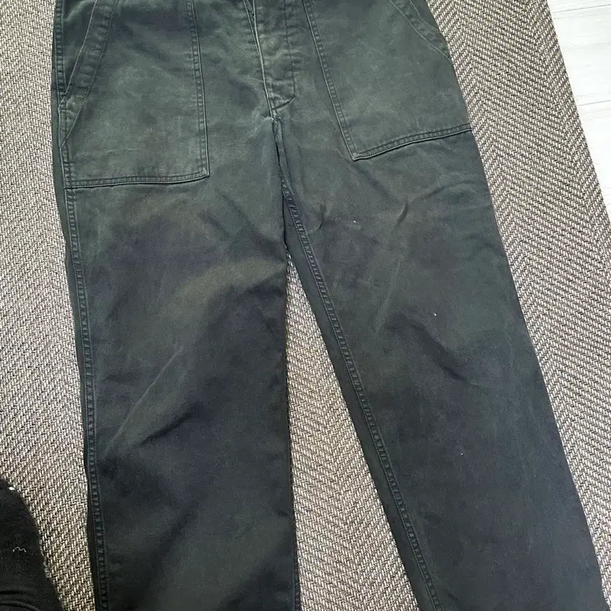 [BUNJANG] Eastlogue Permanent Fatigue Pants Black / 이스트로그 퍼머넌트 퍼티그 팬츠 m