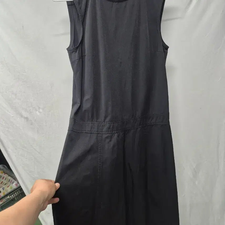 [BUNJANG] Sleeveless Midi Dress - Size S / 민소매 미디 원피스 S
