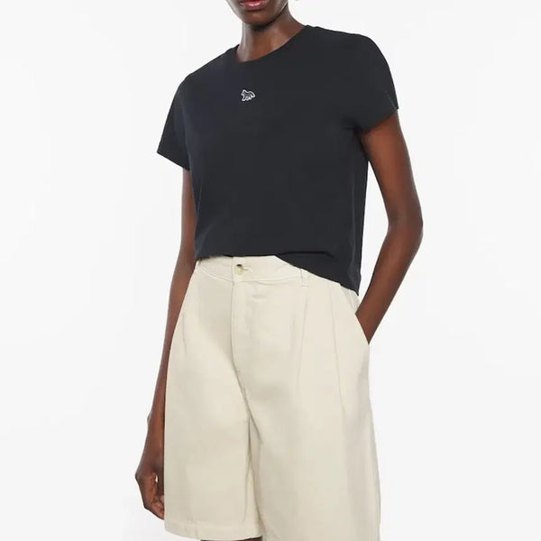 [BUNJANG] Maison Kitsuné Black Short Sleeve T-Shirt / 메종키츠네 반팔티(블랙)