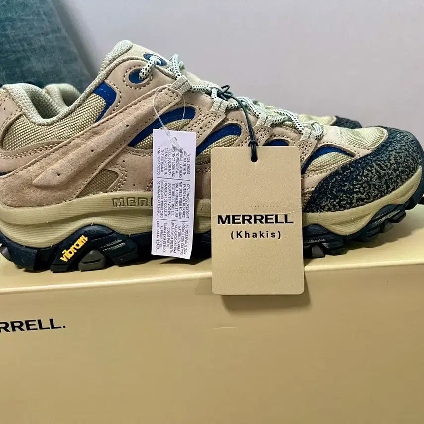 [BUNJANG] Merrell x Khakis Moab 3 Collaboration Limited Edition Khaki / 280한정판)정품 새상품 머렐X카키스 모압3 카키