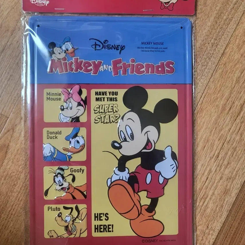 [BUNJANG] Disney Mickey Mouse & Friends Wall Plate / 디즈니 미키마우스 월 플레이트