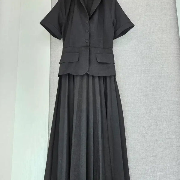 [BUNJANG] Modern Maxi Dress / 맥시원피스