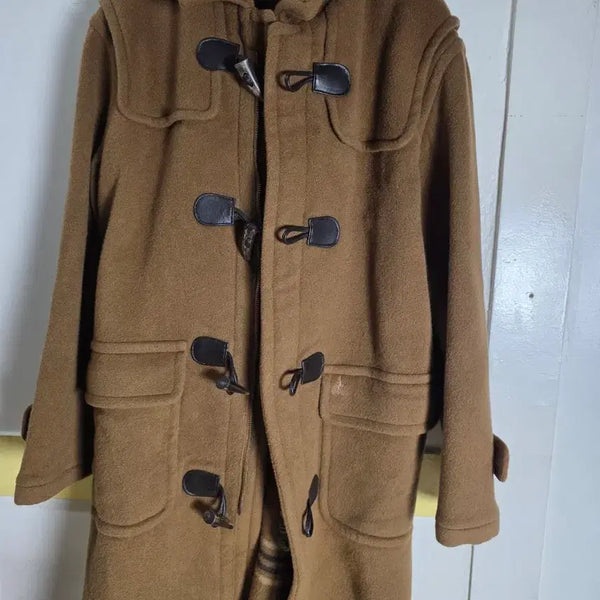 [BUNJANG] Beanpole Double Duffle Coat Brown / 100. 빈폴(정품). 더블  떡볶이 코트 .상태좋아요 가슴57.길이97cm