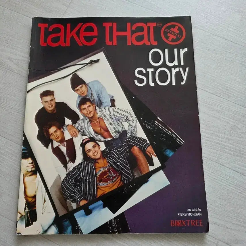 [BUNJANG] Take That Our Story 1993 English Official Book / Take That 테이크댓 Our Story 1993년 영문 원서 공식 책