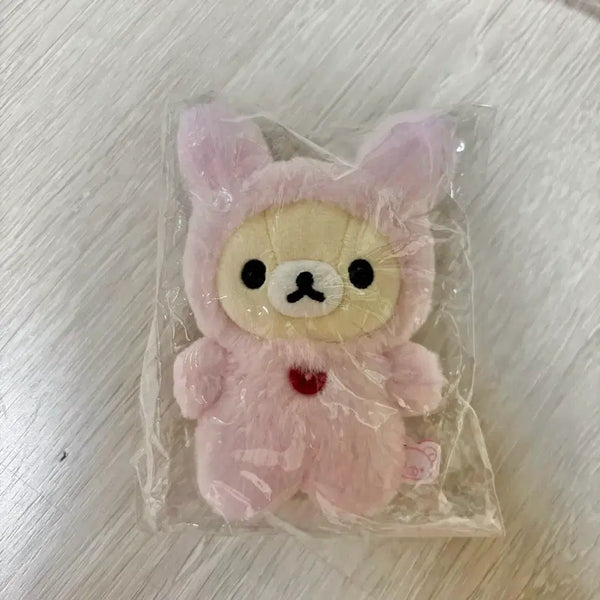 [BUNJANG] Rilakkuma Korilakkuma Usagi Rabbit Charm Doll Mascot / 코리락쿠마 가득시리즈 우사기 토끼 키링 인형 마스코트