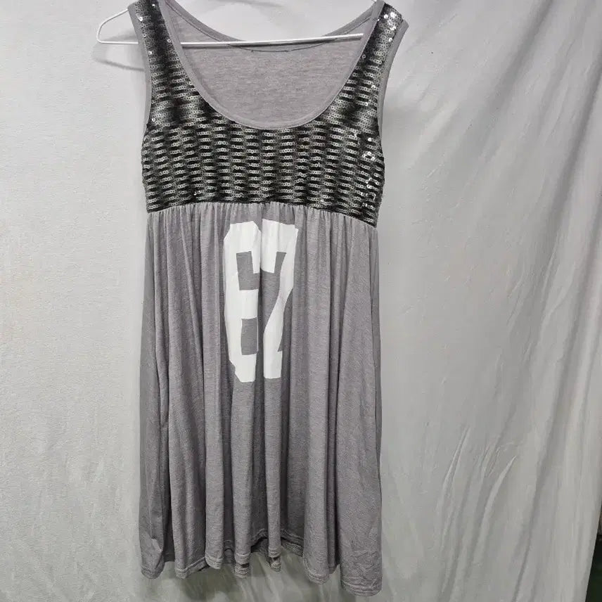 [BUNJANG] Women's Sleeveless Dress with Printing / 여성 민소매 원피스 87 프린팅 66