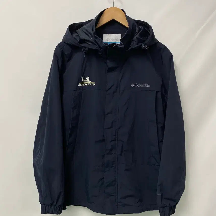 [BUNJANG] Columbia Michelin Navy Windbreaker Jacket XL / 202. 컬럼비아 미쉐린 네이비 바람막이 자켓XL