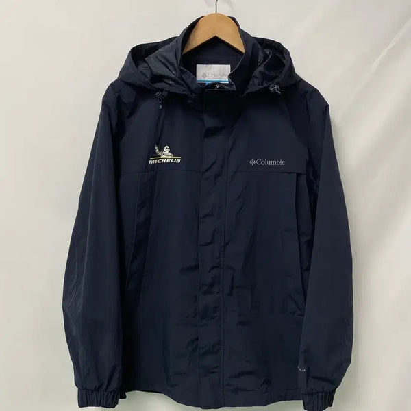 [BUNJANG] Columbia Michelin Navy Windbreaker Jacket XL / 202. 컬럼비아 미쉐린 네이비 바람막이 자켓XL