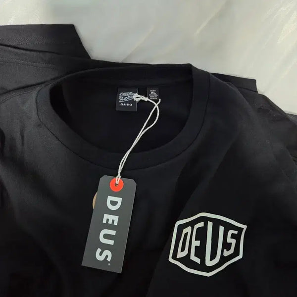 [BUNJANG] Deus Ex Machina Black Long Sleeve T-Shirt XL / 데우스 엑스 마키나 블랙 긴팔 티셔츠 XL