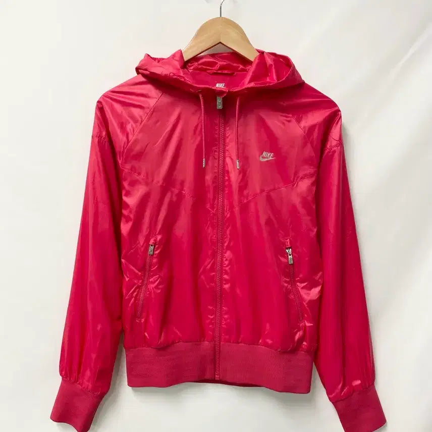[BUNJANG] Nike Hot Pink Hooded Windbreaker Jacket (M) / 203. 나이키 핫핑크 후드 바람막이 자켓M