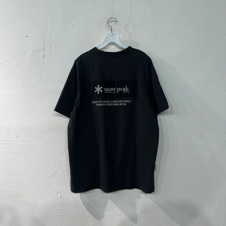 [BUNJANG] Snow Peak Short Sleeve T-Shirt 110 / 스노우피크 반팔티 110