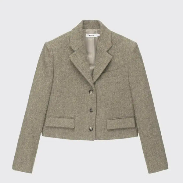[BUNJANG] Monoha Three Button Short Jacket / 모노하 Three button short jacket