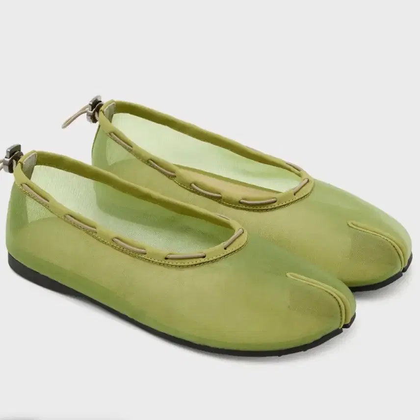 [BUNJANG] Paes Mesh Air String Flat Shoes / Paes mesh air string flat