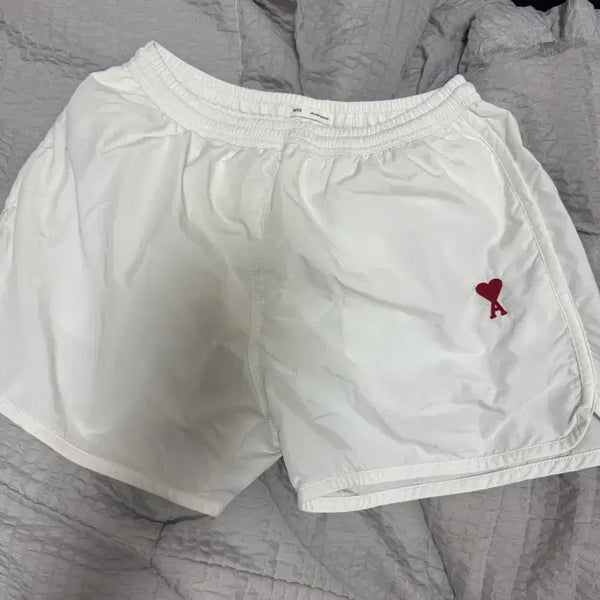 [BUNJANG] AMI Swim Shorts White / AMI 아미 스윔팬츠 S 사이즈 판매합니다 스톤아일랜드 나이키 베럴 아디다스