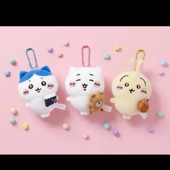 [BUNJANG] Chiikawa Stress Ball Plush Keychain / (새상품) 먼작귀 치이카와 스트레스볼 인형 키링