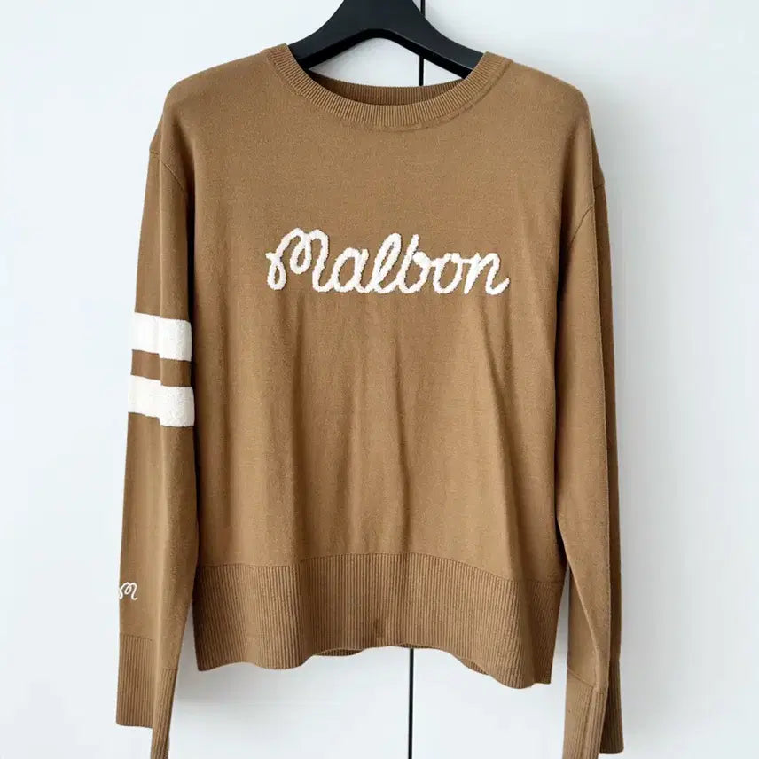 [BUNJANG] Malbon Women's Big Bucket Sweater 90 / 말본 여성 빅 버킷 스웨터 90