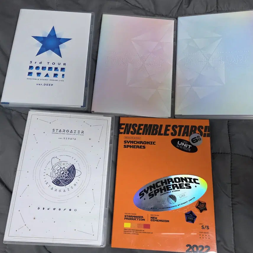 [BUNJANG] Ensemble Stars! Dream Live DVD Bundle Set / 앙스타 드림라이브(스타라이) DVD 일괄 판매