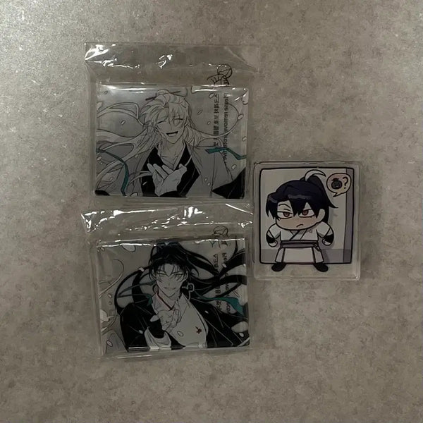 [BUNJANG] Hwasan Gwihwan Moecha & Omaee Acrylic Stands Bundle Set / 화산귀환 모차님 오매님 아크릴 코롯토 3개 일괄 당보청명 당청