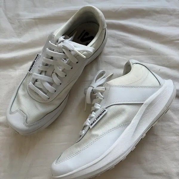 [BUNJANG] Salomon x Comme des Garçons SR90 White Sneakers / 살로몬 x 꼼데가르송 SR90 화이트 SALOMON x CDG