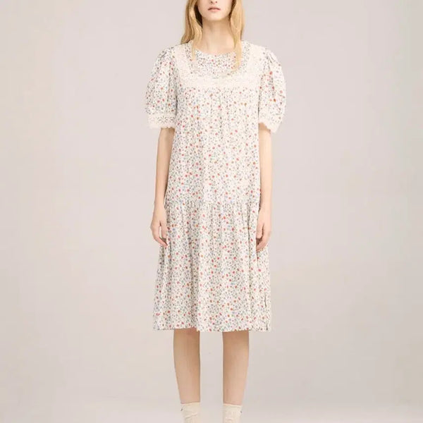 [BUNJANG] Thursday Island Floral Print Dress Size M / 써스데이아일랜드 플라워 원피스 M