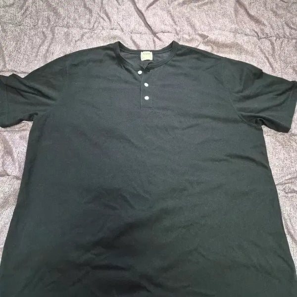 [BUNJANG] BDR Henly Neck T-Shirt / 비디알 헨리넥