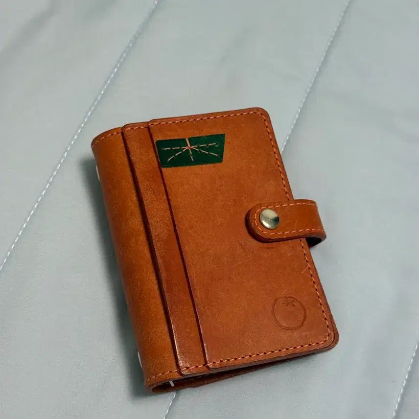 [BUNJANG] Parsley Shop Flat Peach Leather Diary / 파슬리상점 납작복숭아 다이어리