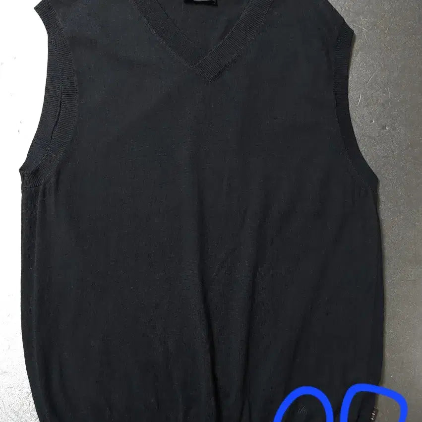 [BUNJANG] DAKS 2021 Wool Knit Vest - Size 105 / 닥스 21년 얇은모100 니트 닥스조끼 닥스베스트 상태굿