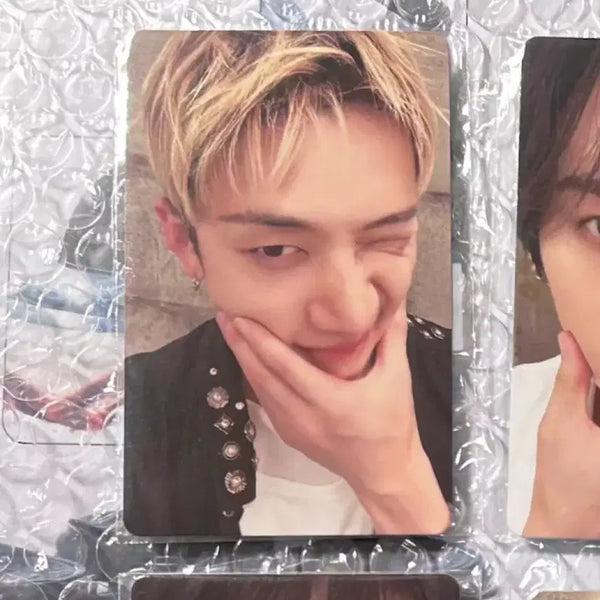 [BUNJANG] Stray Kids Bang Chan Lucky Draw Photocard / 스키즈 방찬 미공포 팬즈샵 아궁빵 포카 skz 스트레이키즈