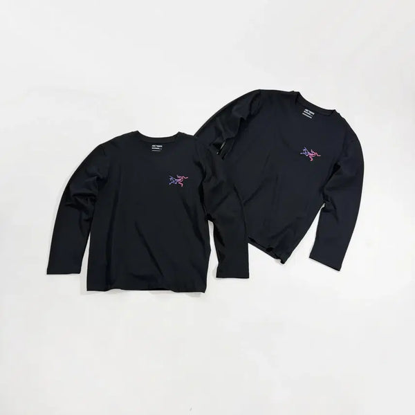 [BUNJANG] Arc'teryx Kragg Cotton Heat Map Long Sleeve T-Shirt Black / 아크테릭스 크래그 코튼 히트맵 롱슬리브 티셔츠 블랙