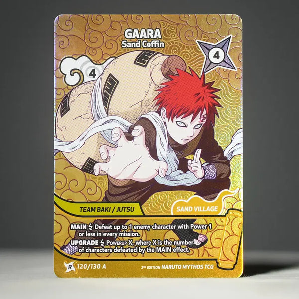 [BUNJANG] Naruto Mythos TCG Official English Edition R Alt Art Cards (Gaara, Kakashi, Tsunade) - Set of 3 / [무료배송] 나루토 Mythos 정품 '영문판' R Alt Art 카드 3종(가아라, 카카시, 츠나데)