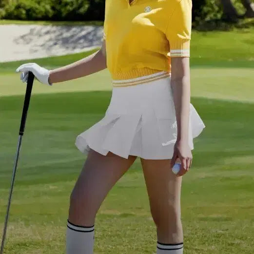[BUNJANG] XEXYMIX High Waist Cargo Skirt White / 젝시믹스 하이웨스트 카고 스커트 화이트
