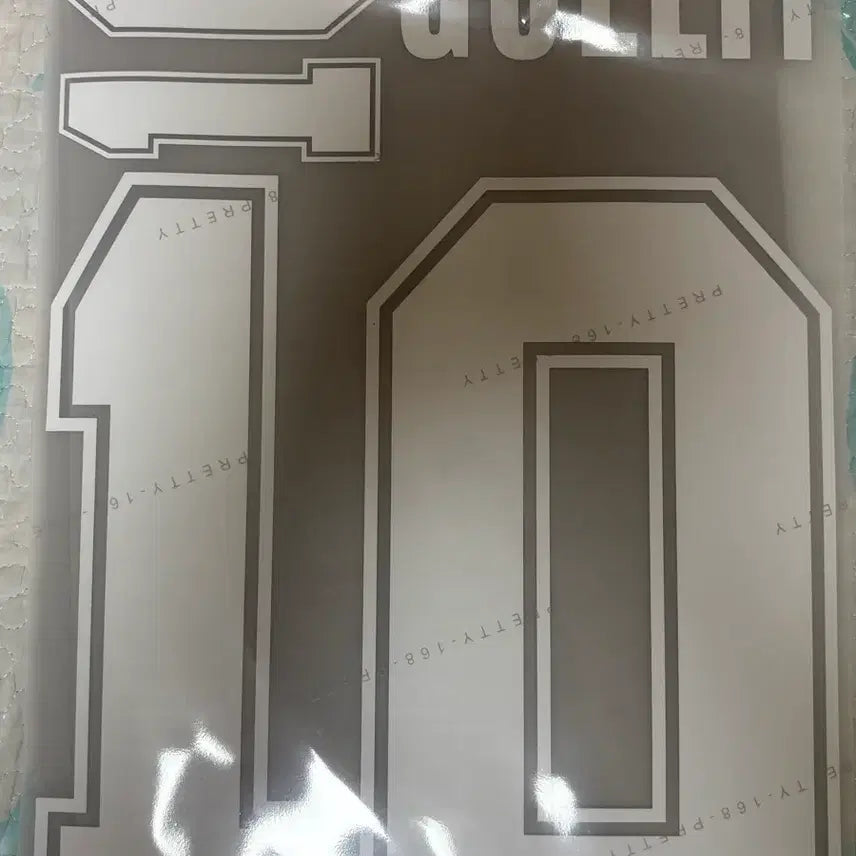 [BUNJANG] 1991 Netherlands National Team Ruud Gullit #10 Name Set / 91네덜란드 10번 굴리트 네임셋
