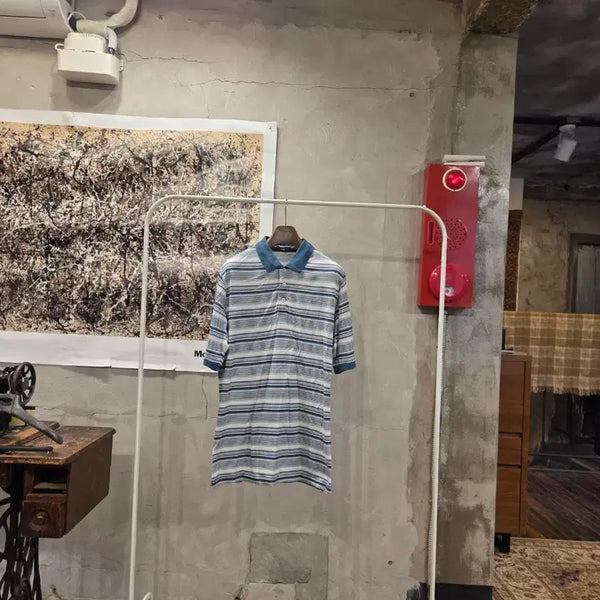 [BUNJANG] Burberry Classic PK T-Shirt Men's 100 / 버버리 클래식 pk 반팔티셔츠 남성100