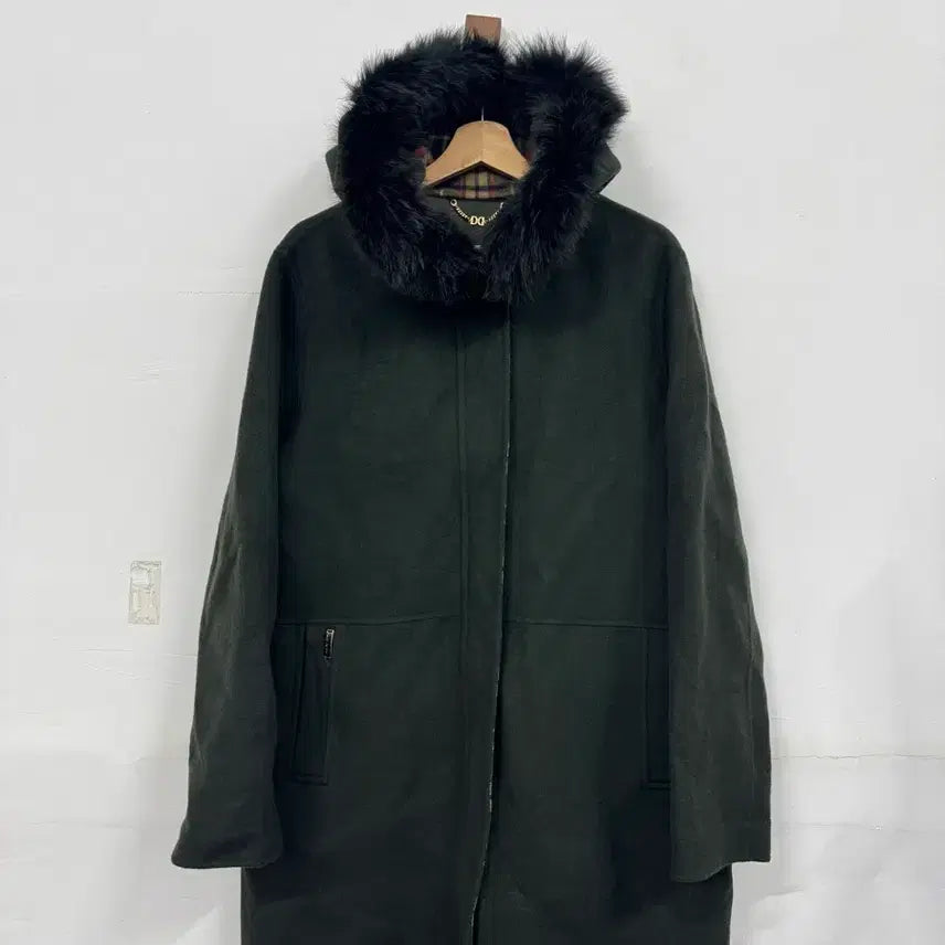 [BUNJANG] Daks Women's Vintage Wool Cashmere Coat / (165)닥스 여자 캐시미어 빈티지 모 코트