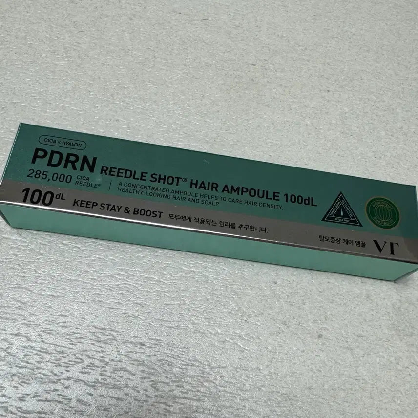 [BUNJANG] VT PDRN Riddle Shot Hair Ampoule 15ml / VT 피디알엔 리들샷 헤어 앰플 100dL
