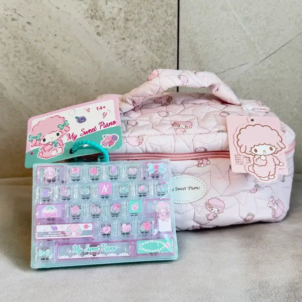 [BUNJANG] My Sweet Piano Keycap & Pouch Set / 마이 스위트 피아노 키캡 파우치세트
