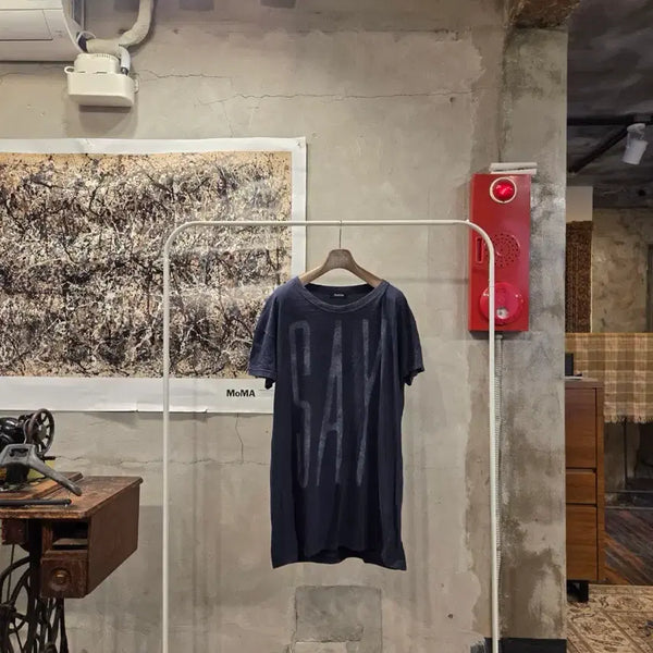 [BUNJANG] Jooka Graphic Print T-Shirt (Women's Size 66-77) / 주카 반팔티셔츠 여성66-77