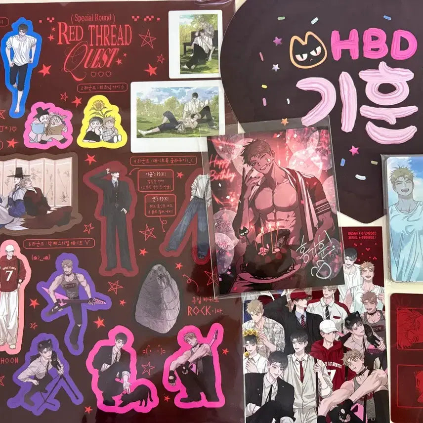 [BUNJANG] Hongsil Quest Pop-up Exclusive Photocard Set / 홍실퀘스트 팝업 입장특전 sns특전 구매특전