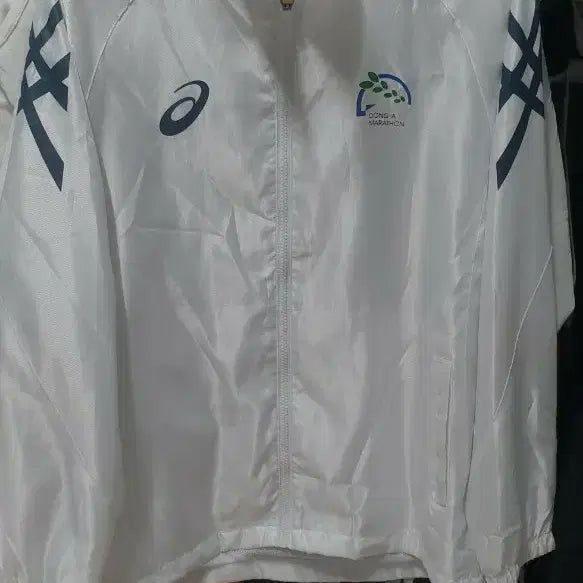 [BUNJANG] Asics Dong-A Marathon Running Jacket Windbreaker / 아식스 동아마라톤 러닝자켓 바람막이 100(유일매물)